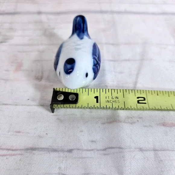 Rothschilds‎ Set 2 Porcelain Blue White Bird Chopstick Rests - Picture 6 of 6
